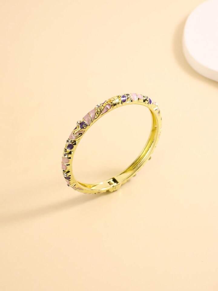 BRACELET KUMLAÏ ROSE/VIOLET